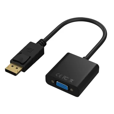 DisplayPort auf VGA Adapter DLH DY-TU4941B 0,15 m Schwarz