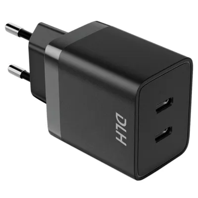 Ladegerät DLH DY-AI5447 45W 2 USB-C Ports GaN Schwarz