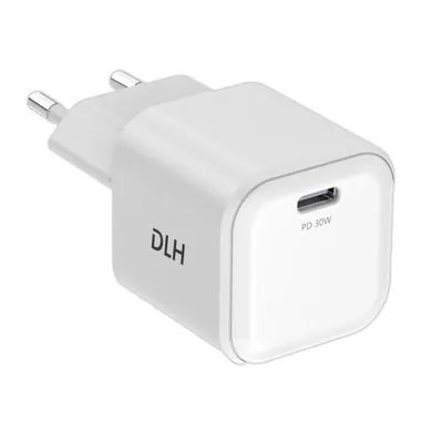 Ladegerät DLH DY-AU5430W USB-C 30W GaN Power Delivery Weiß
