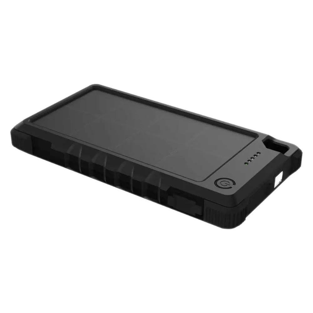 Solar-Powerbank DLH 10000mAh IP66 USB-C 20W USB-A 22.5W LED