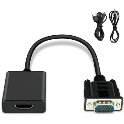 Video-Adapter DLH DY-TU4805 0,25 m VGA zu HDMI