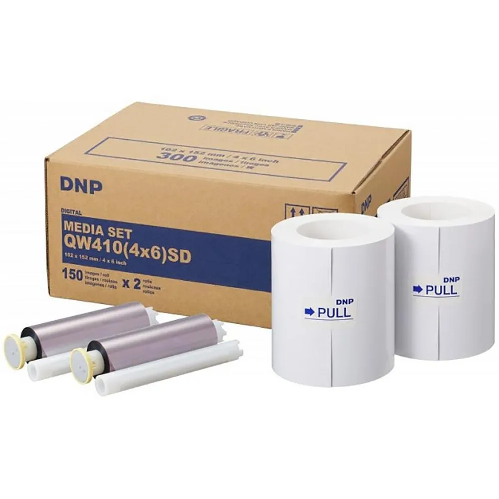 DNP Paper 300 Prints Standard SD 10x15 für DP-QW410