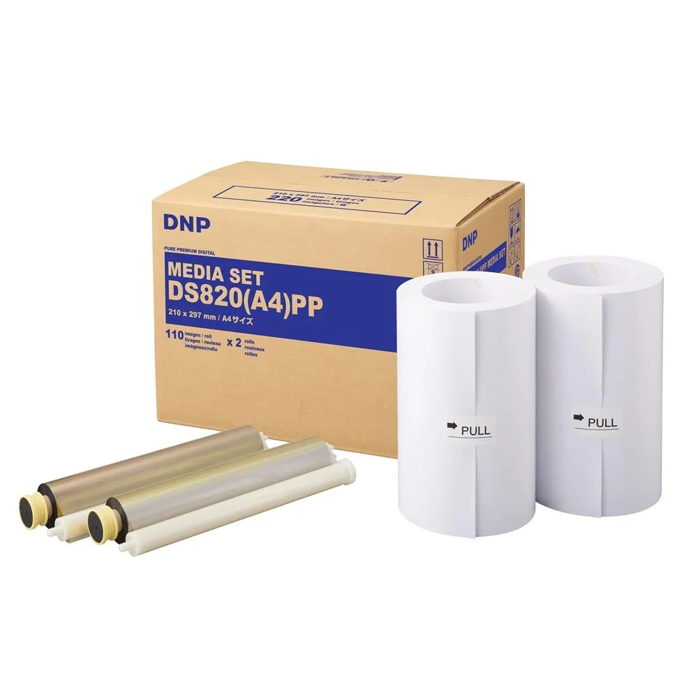DNP Paper DM812820 Premium 2 Rolls / 110 prints 20x30 für DS820