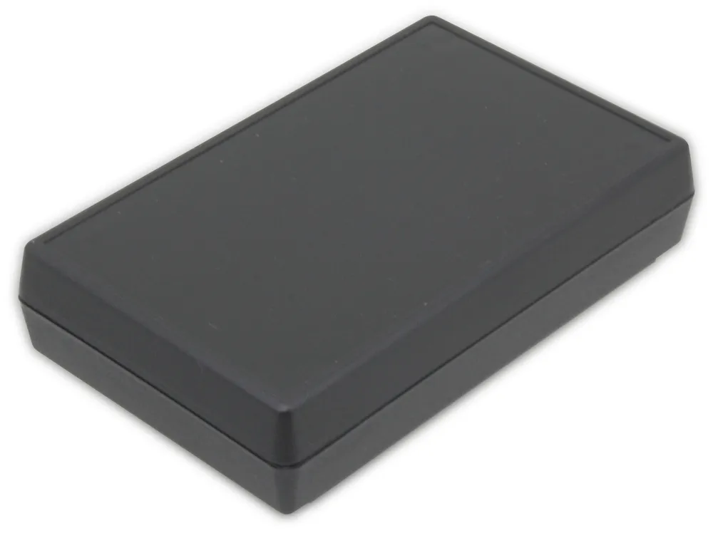 DONAU ELEKTRONIK Flachgehäuse K60, schwarz