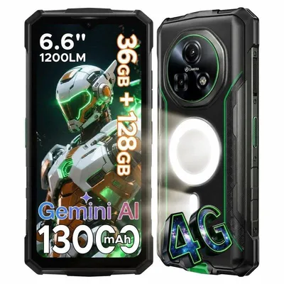Doogee Fire 5 Ultra 4G 6GB 128GB 6.6" Grün