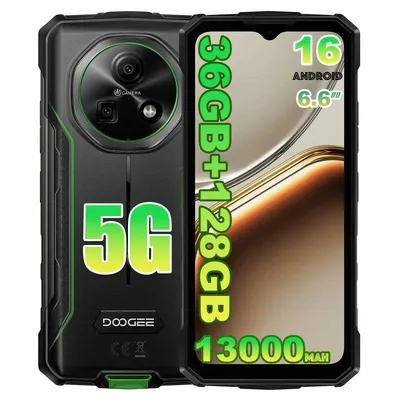 Doogee Fire 7 5G 6GB 128GB 6.6" Grün