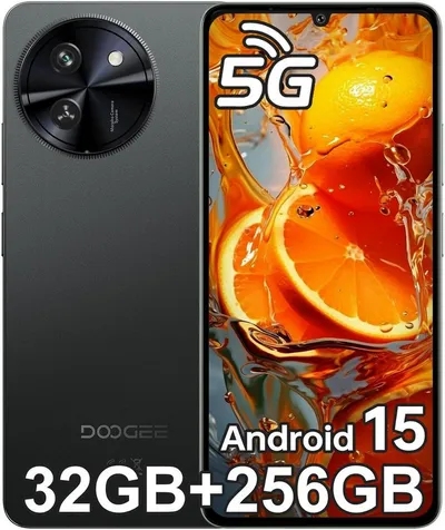 DOOGEE Note 59 Pro 5G Smartphone (17,15 cm/6.75 Zoll, 256 GB Speicherplatz, 16 MP Kamera, 5G, Android 15, 32(8+24)GB+258GB /2TB, 6.75" HD 120Hz, NFC)