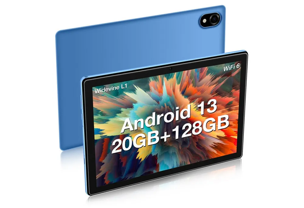 DOOGEE U10 Pro 8GB RAM +128GB ROM(1TB TF), 5060mAh, 10,1 Zoll HD Display Tablet (10,1", 128 GB, 8MP+5MP, BT 5.0, TÜV Augenschutz, WiFi 6, Widevine L1, OTG)