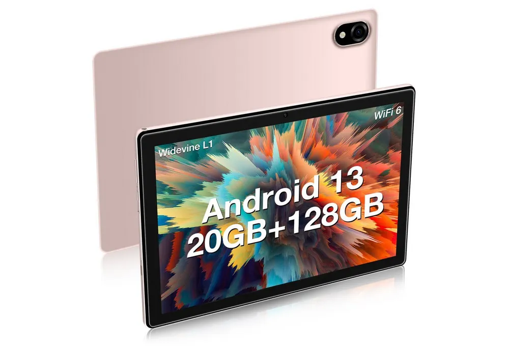 DOOGEE U10 Pro 8GB RAM +128GB ROM(1TB TF), 5060mAh, 10,1 Zoll HD Display Tablet (10,1", 128 GB, 8MP+5MP, BT 5.0, TÜV Augenschutz, WiFi 6, Widevine L1, OTG)