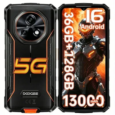 Doogee Fire 7 5G 6GB 128GB 6.6" Orange