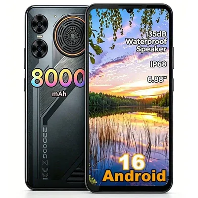 Doogee M30 4G 6GB 256GB 6.88" Schwarz