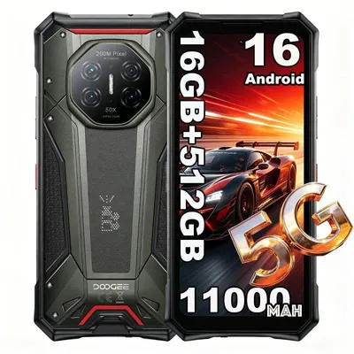Doogee S300 Pro 5G 16GB 512GB 6.78" Schwarz