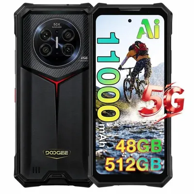 Doogee V50 5G 12GB 512GB 6,78" Schwarz Dual-SIM