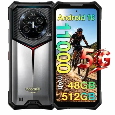 Doogee V50 5G 12GB 512GB 6.78" Grau