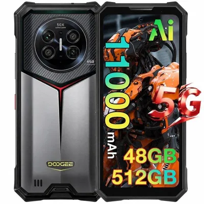 Doogee V50 5G 12GB 6,78" 512GB Grau 11000 mAh