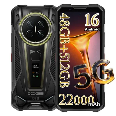 Doogee V Max 2 5G 16GB 512GB 6,78" Schwarz Dual-SIM