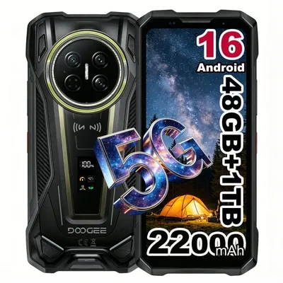 Doogee V Max 2 Pro 5G 16GB 1TB 6.78" Schwarz