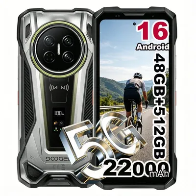 Doogee V Max 2 5G 16GB 512GB 6.78" Schwarz