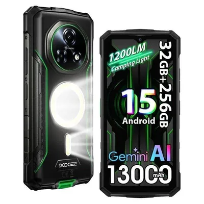 Doogee Fire 5 Ultra 4G 8GB 256GB 6.56" Grün