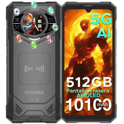 Doogee S200X 5G 12GB 6,72" 512GB Schwarz Dual-SIM