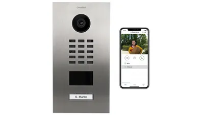 DoorBird Smart Home IP Video Türstation D2101V, Edelstahl V2A