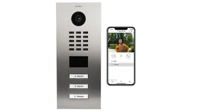 DoorBird Smart Home IP Video Türstation D2103V, Edelstahl V2A