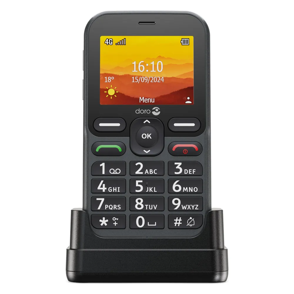 Bartelefon Doro Leva L11 4G 64MB 128MB 2.4" Grau