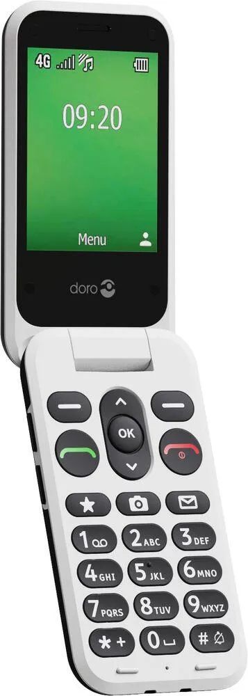 Leva E22, Schwarz/Weiß Handy