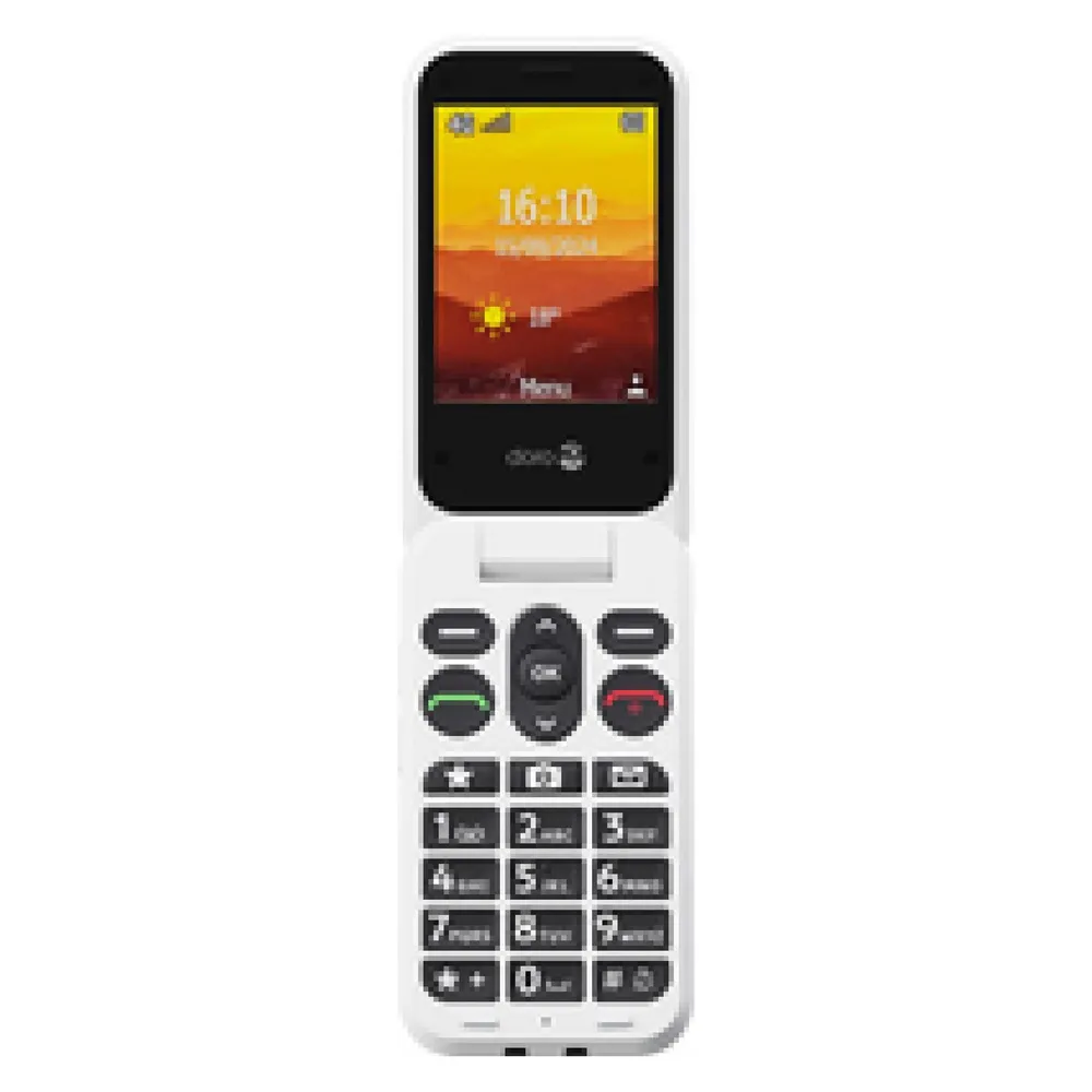 Leva L20 rot-weiß Handy