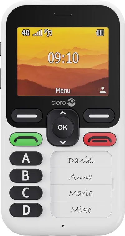 Leva X10 - 4G, weiß (2025 Modell) Handy