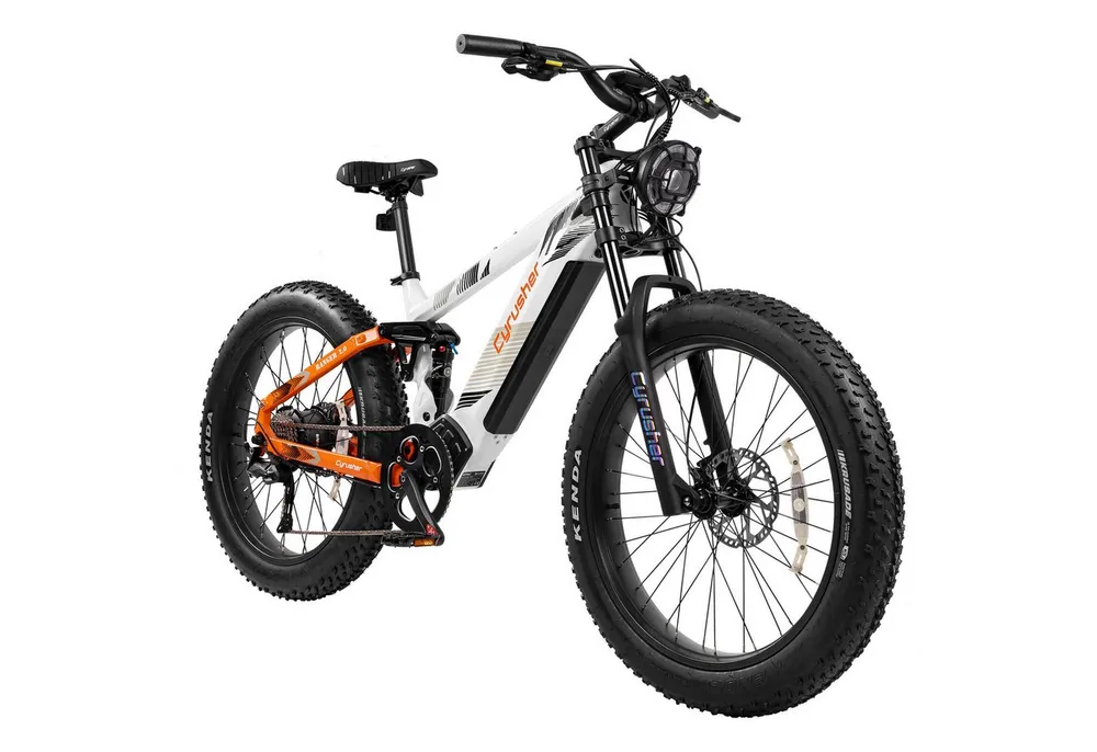 DOTMALL E-Bike Mountainbike Cyrusher Ranger 2.0 All-Terrain-Elektrofahrrad,52V 20Ah Shimano 9-Gang, Heckmotor, 1040 Wh