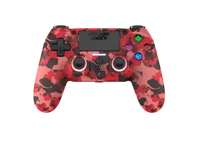Controller Mizar Wireless, Red Camo, PS4