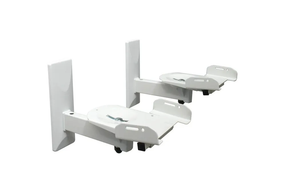 Drall Instruments Lautsprecher-Wandhalterung BH5WK, (2-tlg., Drehbar, neigbar, bis 28 cm in der Breite ausziehbar)