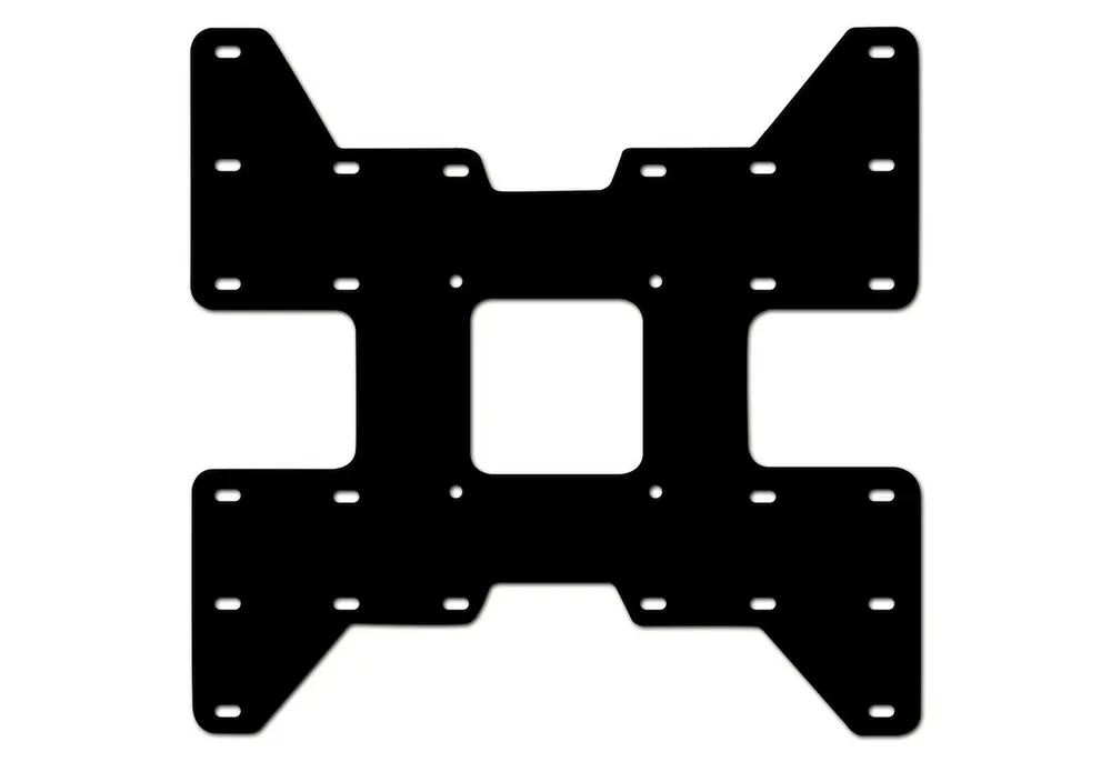 Drall Instruments TV-Wandhalterung AD3BK, (1-tlg., Fernseher Halterung VESA Adapter Erweiterung VESA 100 auf VESA 200 300)