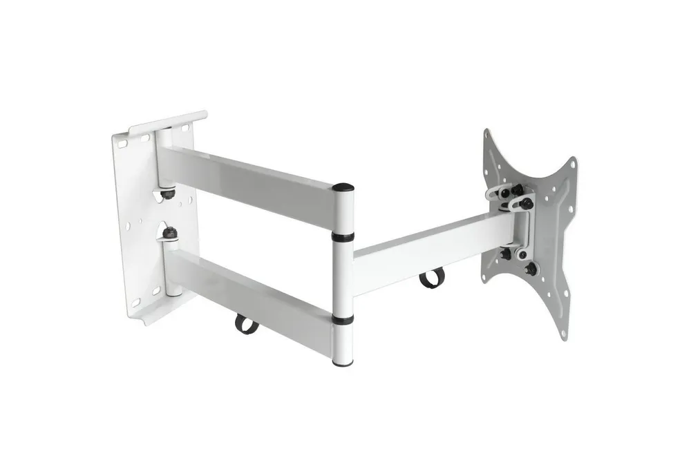 Drall Instruments TV-Wandhalterung L22W, (bis 50 Zoll, 1-tlg., 1, VESA 100, VESA 200, Wandabstand 65,0 cm, für 16" bis 50" Zoll Fernseher Monitore, schwenkbar, neigbar)