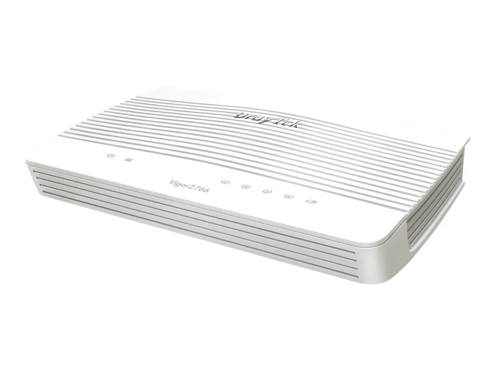DrayTek Vigor 2766, DSL-Modem 4-Port-Switch, Weiß