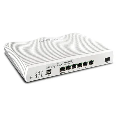 Router DrayTek Vigor 2866 G.fast Ethernet Gigabit 1 Gbps USB 2.0