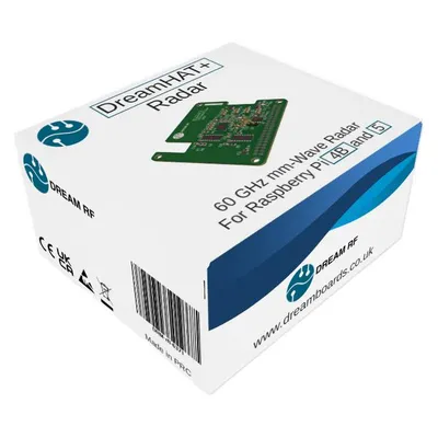 Erweiterungsmodul Radar DreamBoards DreamHAT+ 60 GHz für Raspberry Pi 4/5