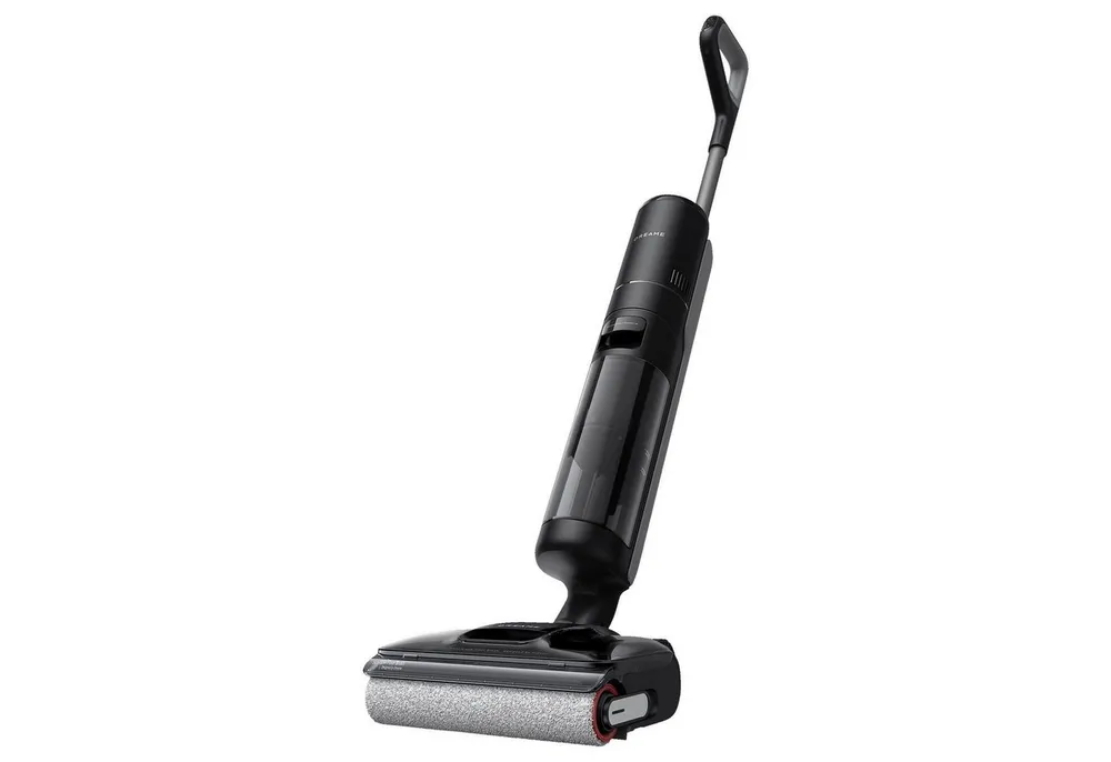 Dreame Nass-Trocken-Akkusauger H12 Pro FlexLite Akku Nass Trockensauger 18000Pa, 400 W, beutellos, 180° flach unter Möbeln, 90 °C Selbstreinigung & Trocknung