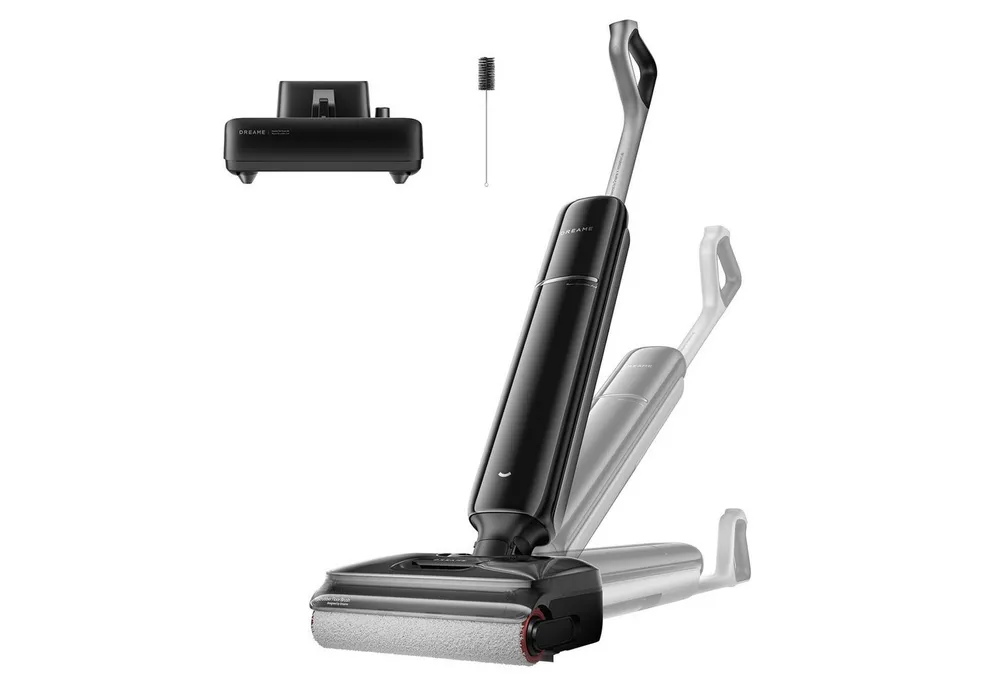 Dreame Nass-Trocken-Akkusauger T12 Pro-R, 315 W, beutellos, 180° flach, 95°C Reinigung, Anti‑Verwicklung