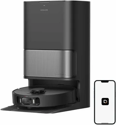 Dreame Saugroboter L40 Ultra AE, Mit Wischfunktion, 600 W, mit Beutel, 19.000Pa Saugkraft, Moppreinigung, KI-gestützte Hinderniserkennung