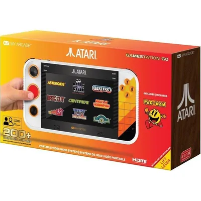 DREAMGEAR Gamestation Go Atari Retro Tragbar Schwarz