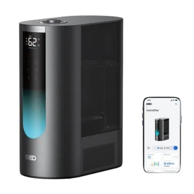 Luftbefeuchter Smart Sensor 6L Warm- und Kaltnebel 28dB Aromatherapie LED WiFi