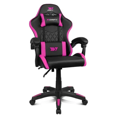 DRIFT DR35 Schwarz/Fuchsia Pink Gaming-Stuhl