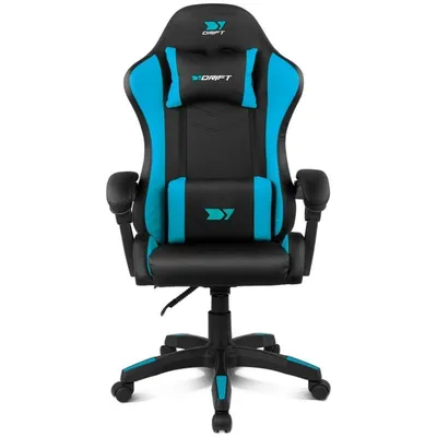 Gaming Stuhl Drift DR35 Schwarz/Blau Ergonomisch Reclinierbar Kompakt