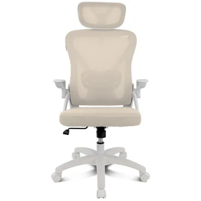 Bürostuhl Drift DRAIR35 Beige Mesh-Rückenlehne 120 kg Armlehnen höhenverstellbar
