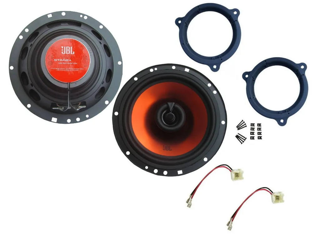 DSX JBL Lautsprecher Set für Nissan Pulsar C13 Bj 14-18 Tür vorne 400 W Auto-Lautsprecher (50 W)
