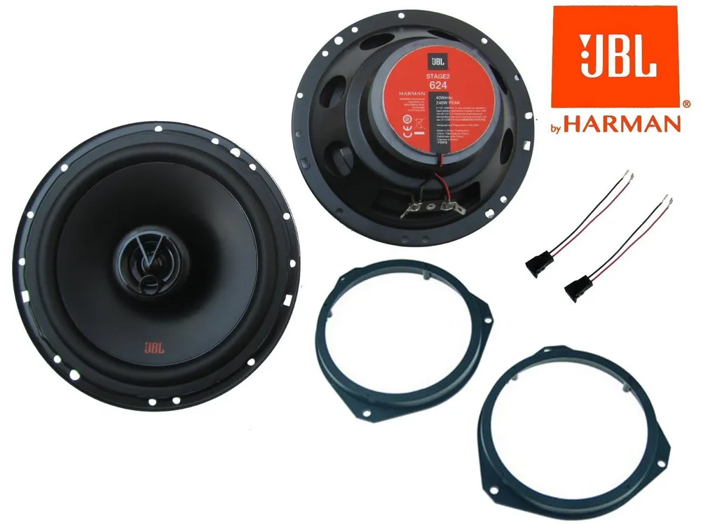 DSX JBL Set Tür vorn passend für Opel Corsa D 2006 - 2014 240 Watt Auto-Lautsprecher (40 W)