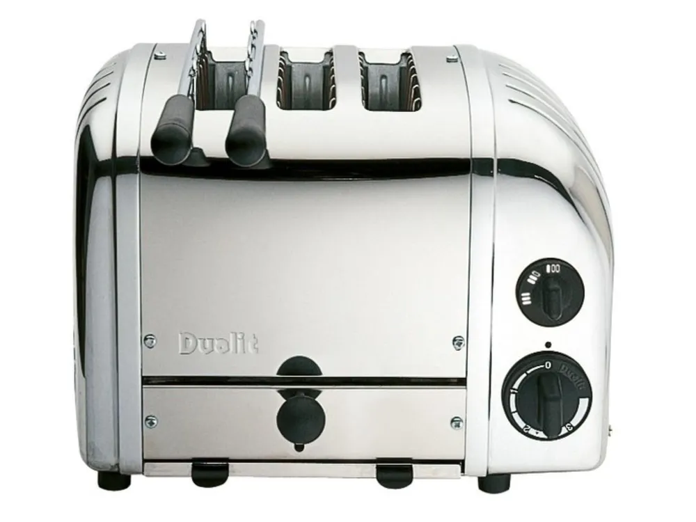 Dualit Toaster Dualit 2+1 Schlitz Toaster inkl. Sandwichzange