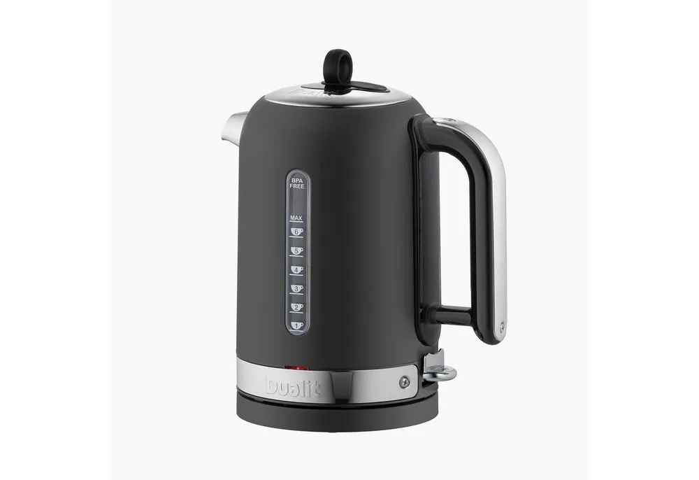 Dualit Wasserkocher Dualit Wasserkocher Classic 1,7 l Matt Schwarz